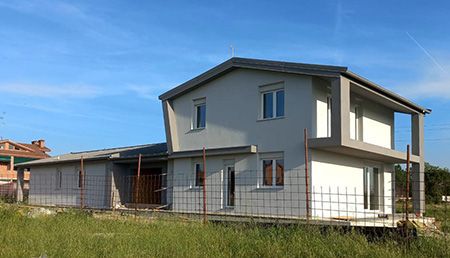 Casa in legno/Ferrara/Subissati