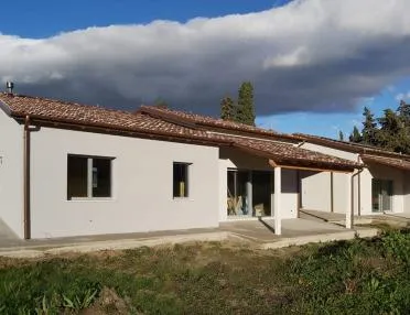 villa bifamiliare in legno Subissati - Pollenza (MC)