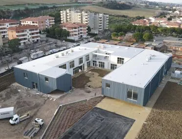 Scuola in legno/Porto Potenza Picena/Subissati