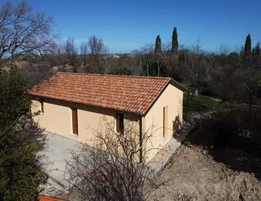 Casa in legno Subissati realizzata nel comune di Trecastelli (AN)