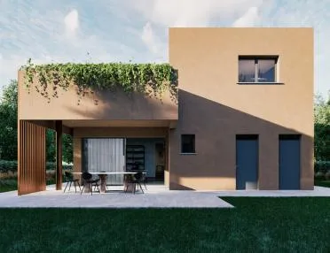 Presentazione progetto: villa monofamiliare in legno – Gubbio (PG)