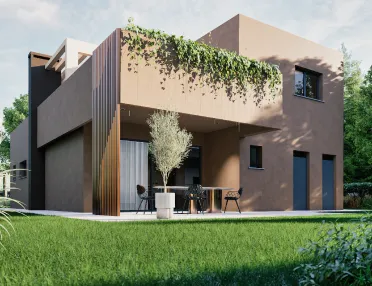 Presentazione progetto: villa monofamiliare in legno – Gubbio (PG)