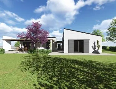 Presentazione progetto: villa monofamiliare in legno