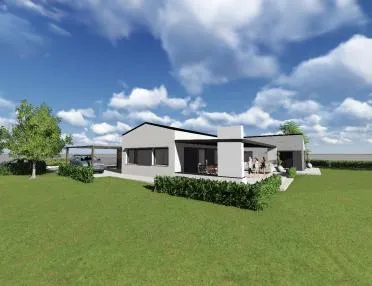 Presentazione progetto: villa monofamiliare in legno