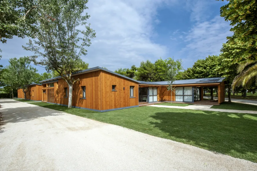 case in legno per villaggi turistici e camping