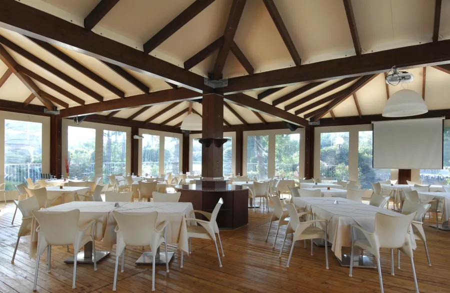 strutture turistiche prefabbricate - sale da pranzo