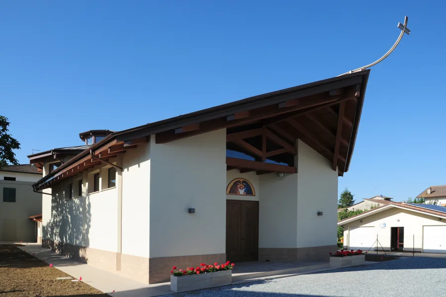 chiesa in legno prefabbricata