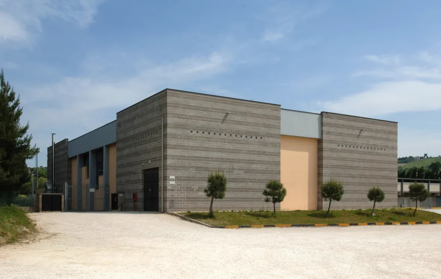 palestra in legno - strutture sportive prefabbricate