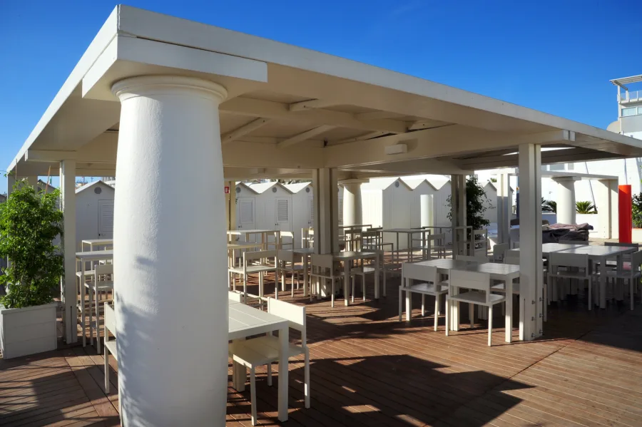 strutture turistiche prefabbricate - terrazza Marconi a Senigallia