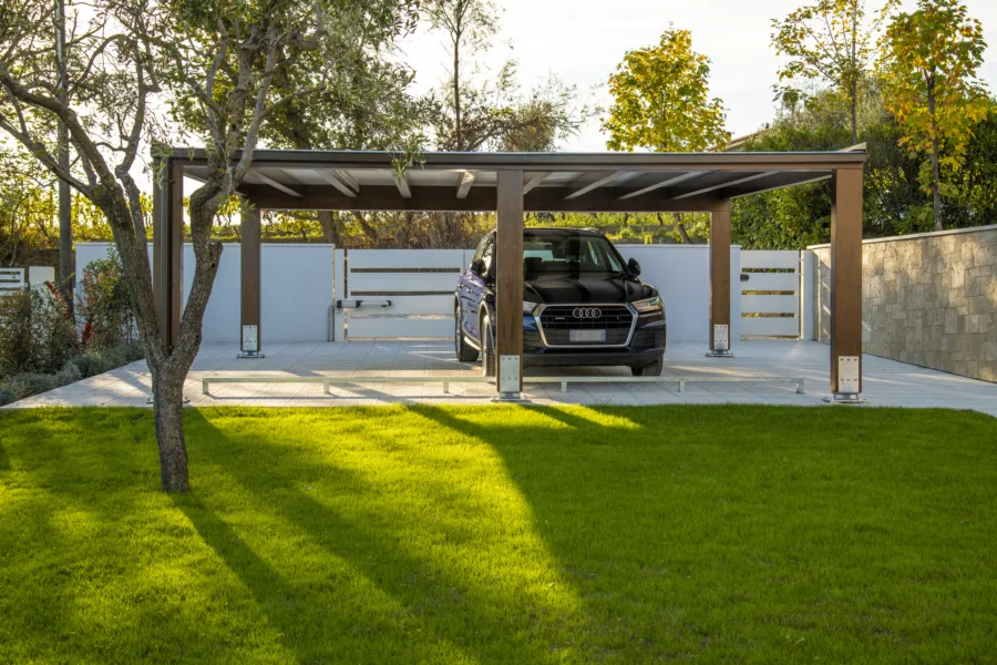 costruzione prefabbricata in legno