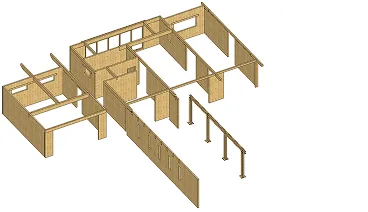 Casa sistema costruttivo XLAM