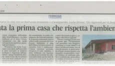 La prima casa che rispetta l’ambiente