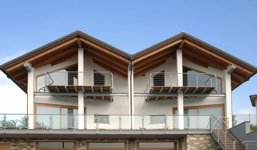 strutture in legno per tetti multipiano