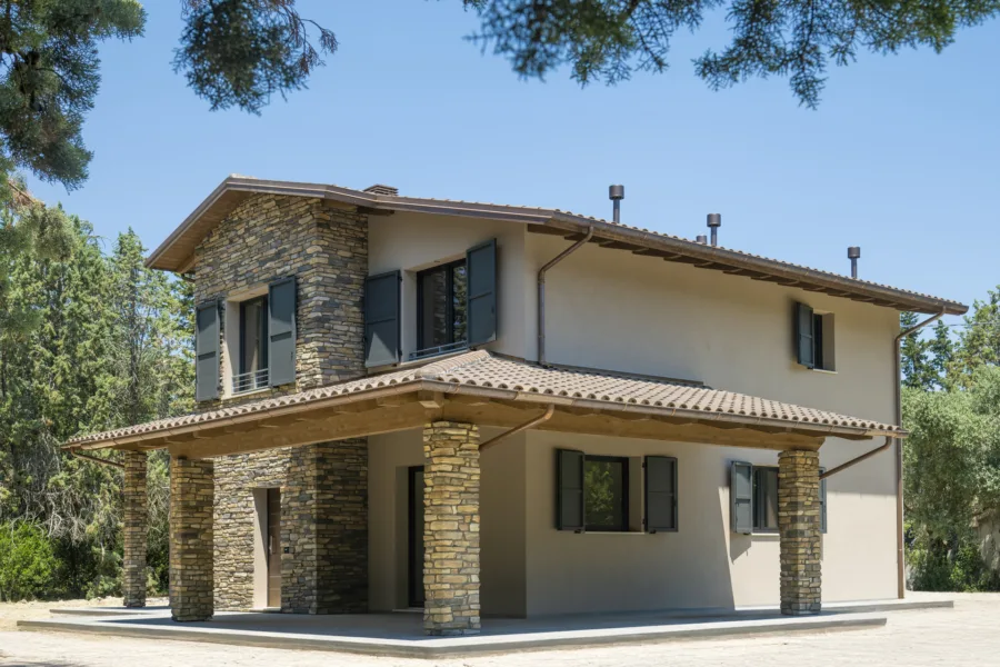 casa prefabbricata in legno