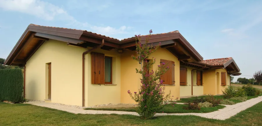 agriturismo le betulle prefabbricato in legno