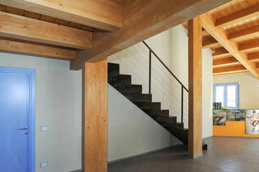 strutture sportive prefabbricate in legno