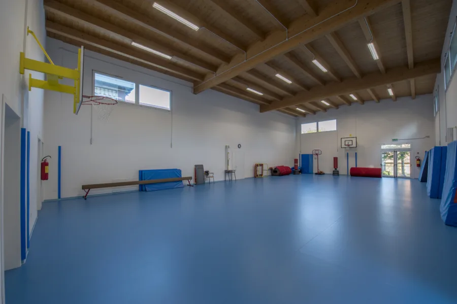palestra in legno - progettazione e costruzione